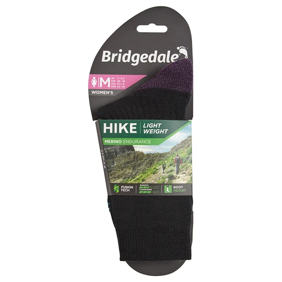 Bridgedale Women's Hike Lightweight Merino Performance - Walking Socks 4 Bridgedale Women's Hike Lightweight Merino Performance - Walking Socks - Image 3