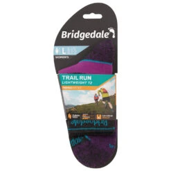 Bridgedale Women's Trail Run Lightweight Merino Sport 3/4 Crew I - Running Socks 7 Bridgedale Women's Trail Run Lightweight Merino Sport 3/4 Crew I - Running Socks -Sports Shoes Store bridgedale womens trail run lightweight merino sport 3 4 crew i running socks detail 3