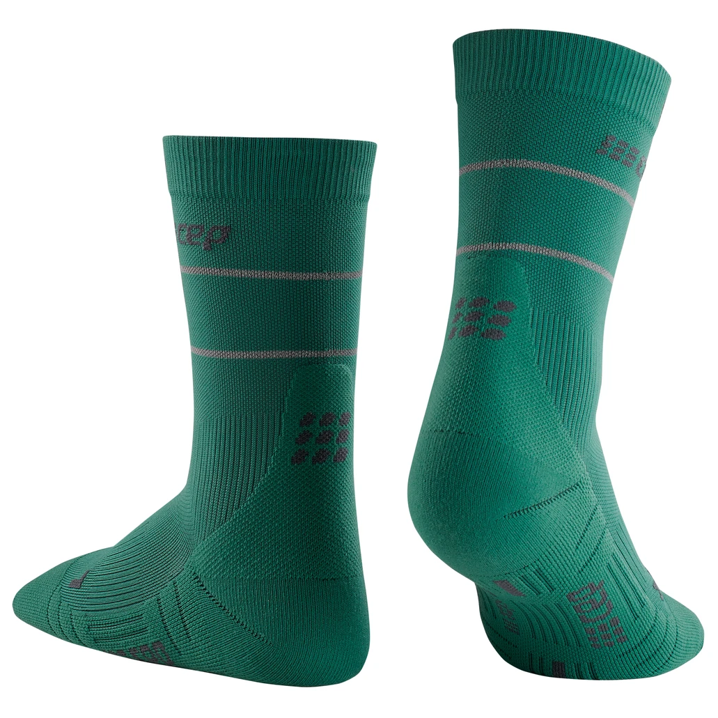 CEP Reflective Mid Cut Socks - Running Socks 5 CEP Reflective Mid Cut Socks - Running Socks - Image 3