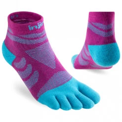 Injinji Women's Run Technical Mini-Crew - Running Socks -Sports Shoes Store injinji womens run technical mini crew running socks detail 2