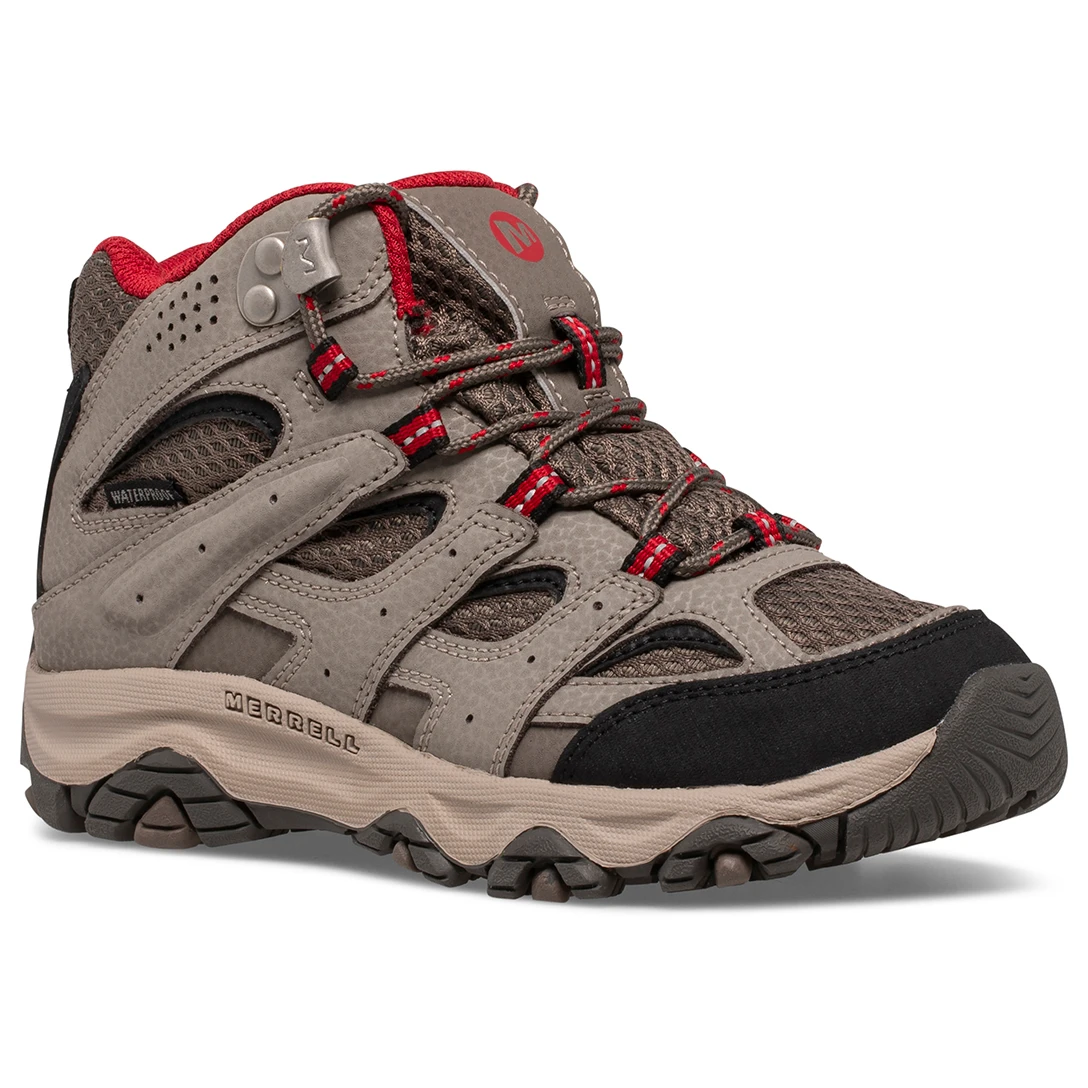 Merrell Kid's Moab 3 Mid Waterpoof - Walking Boots 3 Merrell Kid's Moab 3 Mid Waterpoof - Walking Boots