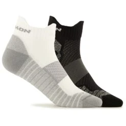 Salomon Aero Ankle 2-Pack - Running Socks -Sports Shoes Store salomon aero ankle 2 pack running socks detail 5